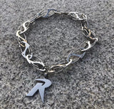 R Letter Necklace Hip Hop Men's and Women's Accessories