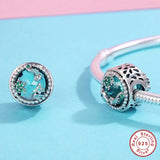 Ocean Charm Fish Seahorse Beads 925 Sterling Silver Pendant