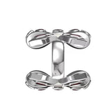 S925 Silver Butterfly Heart Pendant Gift beads DIY collection Bracelet