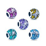 DIY Female Beads for Girlfriend Jewelry Processing - Set of 5 S925 Silver Beads