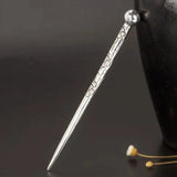 Thai Silver Flower Hairpin Hanfu Accessory