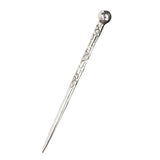 Thai Silver Flower Hairpin Hanfu Charm Jewelry