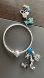 Silver Ocean Collection Octopus Pendant Dangle Bead