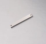 20Pcs 1.5*6*35mm Stainless Steel Rectangle Bar Charm