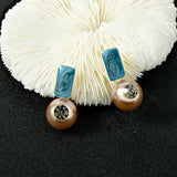 925 Silver Pearl Tide Earrings Light Versatile Fashion Jewelry