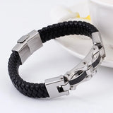 Men's Punk Retro Leather Bracelet