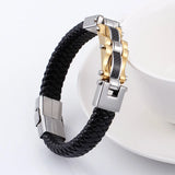 Men's Punk Retro Leather Bracelet