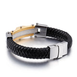 Men's Punk Retro Leather Bracelet