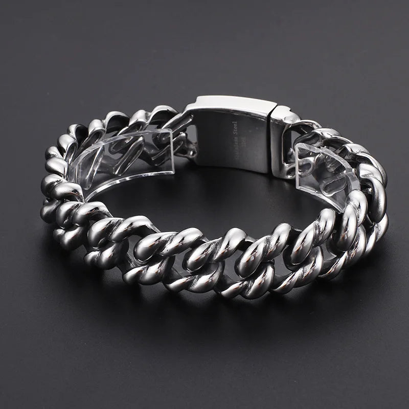 Titanium Steel Bracelet Stainless Steel Men's Jewelry