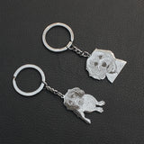 Personalized Pet Photo Keychain - Custom Picture Cat/Dog Birthday Souvenir