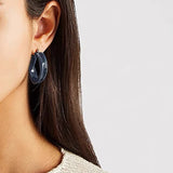 Geometric Resin Eardrop Party Earring