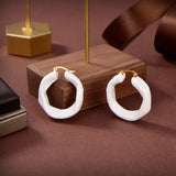 Geometric Resin Eardrop Party Earring