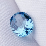 London Aquamarine Faceted Gemstone Beads for Jewelry Making