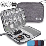 Portable Storage Bag Multi-functional Data Line Cosmetic Organizer