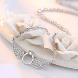 Angel Wings Choker 925 Sterling Silver Necklace
