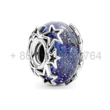 Bright Galaxy Series 925 Silver Beaded Bracelet for Women