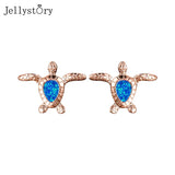 Aobao Turtle Earrings Beach Marine Life Accessories