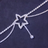 Sexy Rhinestone Star Anklet Beach Foot Accessories