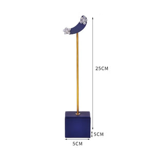 Metal Earrings Display Stand - Elegant Jewelry Holder