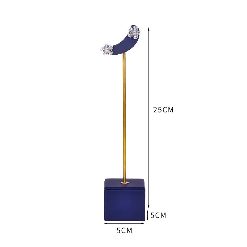 Metal Earrings Display Stand - Elegant Jewelry Holder