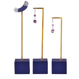 Metal Earrings Display Stand - Elegant Jewelry Holder