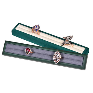 Microfiber Leather Ring Display Stand Jewelry Counter Display