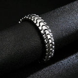 Punk Titanium Steel Bracelet - European and American Style