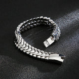 Punk Titanium Steel Bracelet - European and American Style
