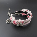 Crystal Floral Fringe Hair Accessories For Ladies Personality Catwalk