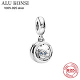 925 Silver Robot Tortoise Butterfly Charm for Bracelet DIY Jewelry