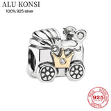 925 Silver Robot Tortoise Butterfly Charm for Bracelet DIY Jewelry
