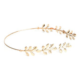 Gold Color Baroque Tiara Headband Bridal Hair Accessories