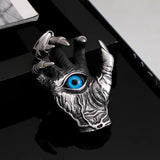 Titanium steel demon hand Dragon claw eye small pendant