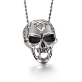 Stainless Steel Skull Pendant Gothic Jewelry