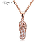 Rose Pendant Charms Necklace for Daughter