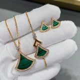 Rose Triangle Stone Bracelet for Women