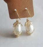 925 Sterling Silver Earrings with Freshwater Pearls for Women