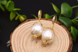 925 Sterling Silver Earrings with Freshwater Pearls for Women