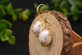925 Sterling Silver Earrings with Freshwater Pearls for Women