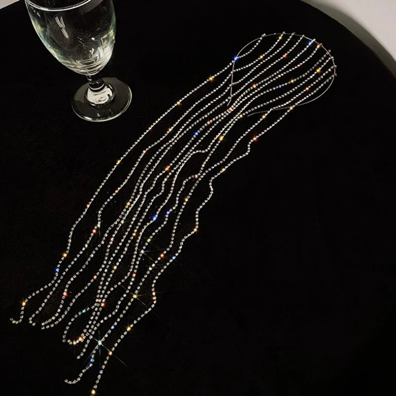 Crystal Water Drill Hair Band for Wedding Party