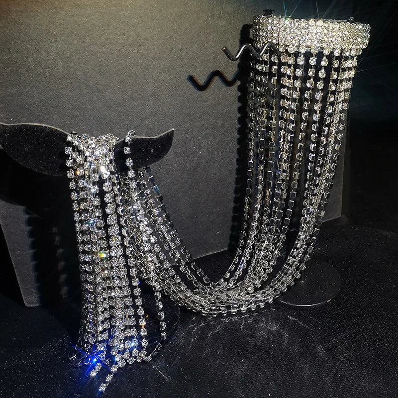 Shining Water Drill Band Ladies Wedding Banquet Jewelry
