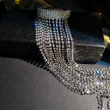 Shining Water Drill Band Ladies Wedding Banquet Jewelry