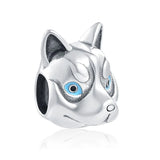 Silver 925 Dog Buddy Paw Charm Fits Bracelet DIY Jewelry
