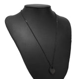 Heart Lock Pendant Necklace for Women in Stainless Steel