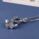 Cloisonne Pendant Necklace Chinese Charm Women's Jewelry