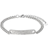 Silver Tree Trunk Branch Couple Bracelet Long Distance Love Jewelry