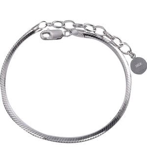 Silver Cold Couple Bracelet S207