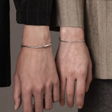 Silver Cold Couple Bracelet S207