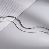 Silver Cold Couple Bracelet S207