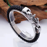 Retro Anchor Leather Bracelet Punk Wind Multi-layer Magic Bracelet
